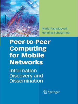 cover image of Peer-to-Peer Computing for Mobile Networks